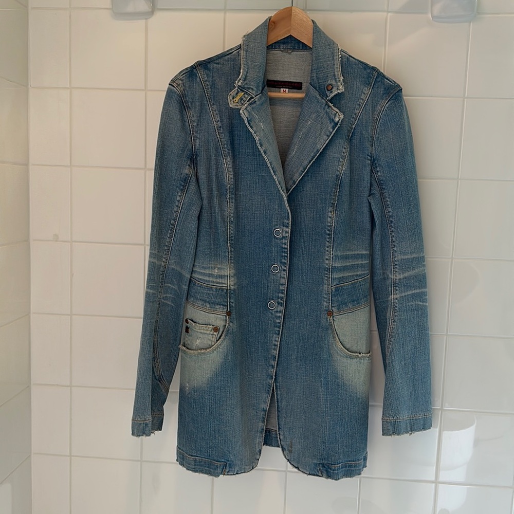 Vintage 1990s Adriano Goldschmied (AG Jeans) denim jacket